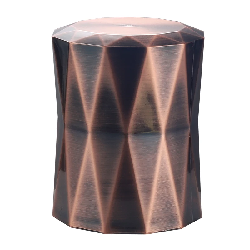 Electroplated Color Grid Diamond dice Cup Bar KTV Entertainment Dice  Cup Print Logo
