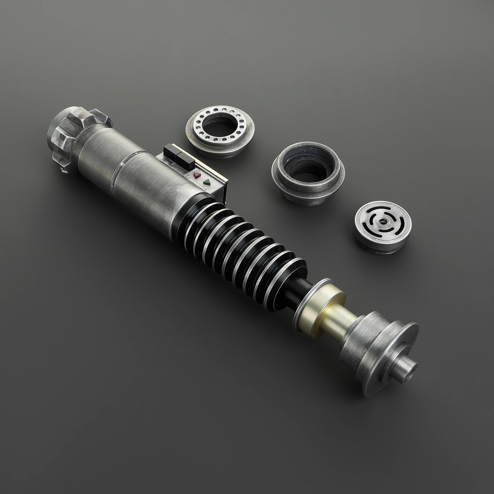 LGTSabers Nexus Weathered Luke Skywalker EP8 Xeno3 pixel Proffieboard RGB Baselit Full Metal CNC Hilt Lightsaber for collectible