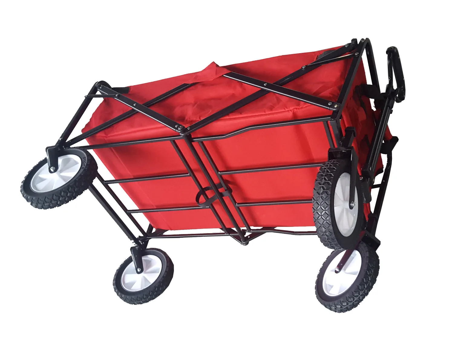Outdoor Collapsible Foldable Beach Trolley Camping Wagon