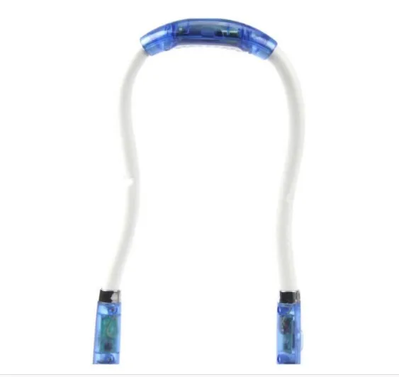 Hug LED Reading Light Neck Book Light 1W AA Battery USB 4 LED