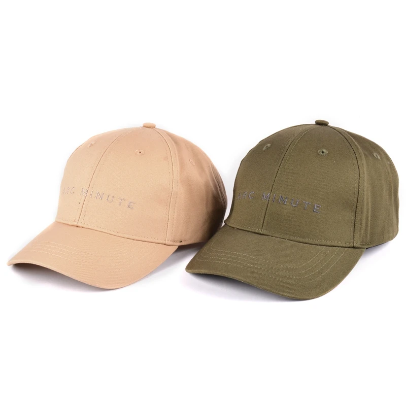 Military style 100% cotton hat custom logo army baseball cap