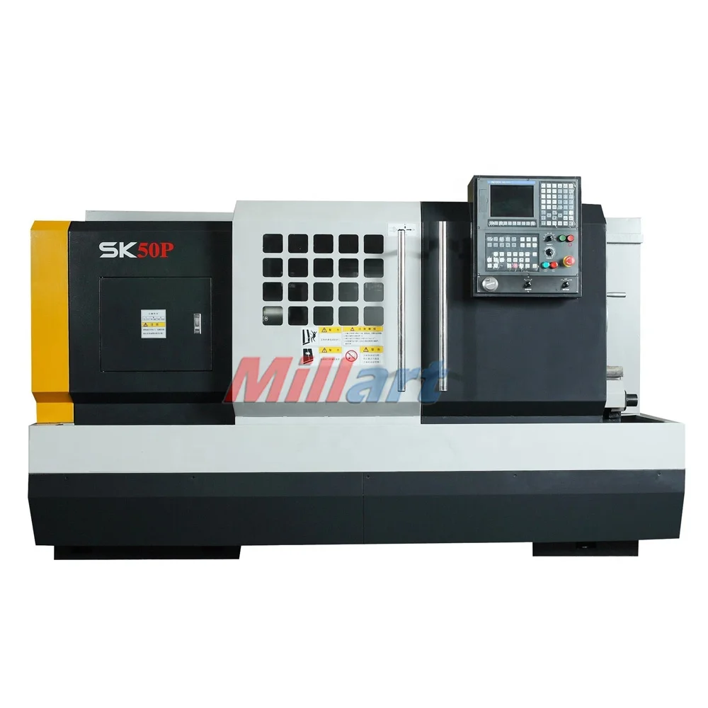SK50P CNC Lathe Flat Bed/CNC Lathe Machine with Fanuc Siemens Gsk Control Optional for Metal/Horizontal Turning Lathe