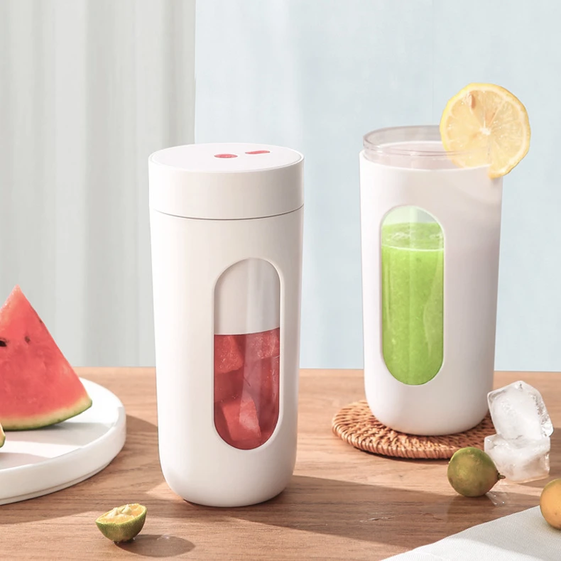 400ML 3.7V  Usb rechargeable mini portable fruit juicer blender