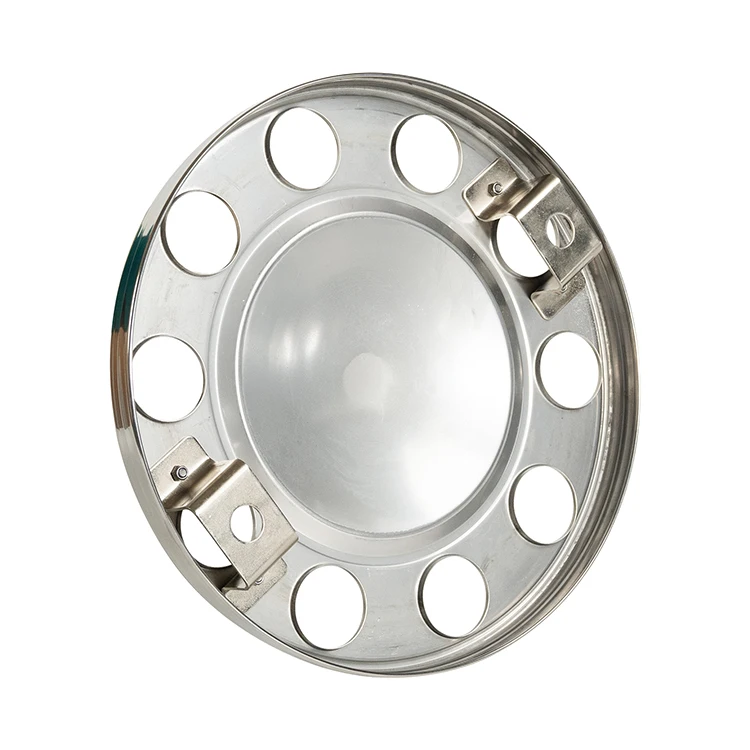 China supplier customized mirror polished trucking parts wheels simulator for kenworth