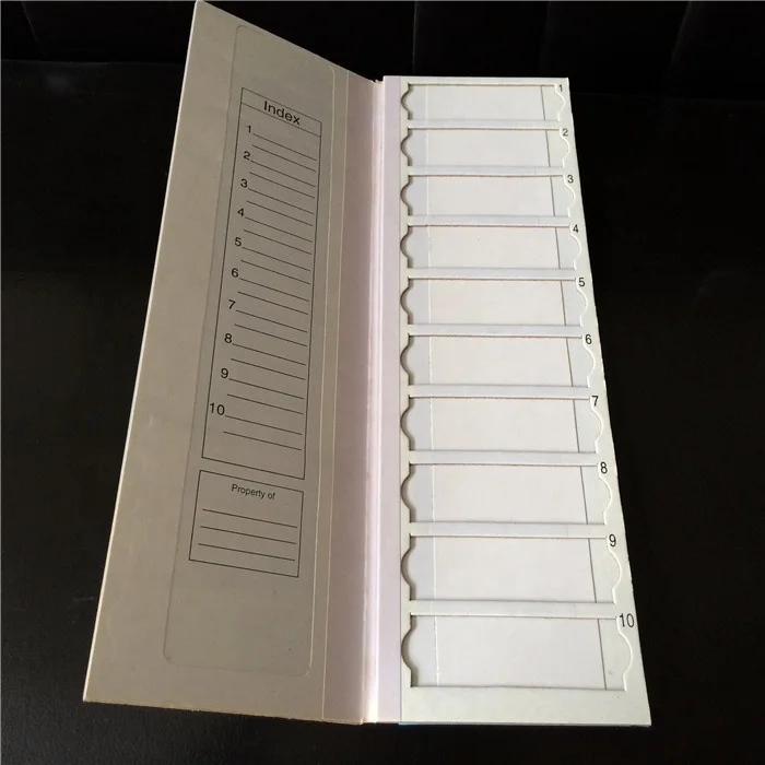 Custom Cardboard Microscope Slide Mailers