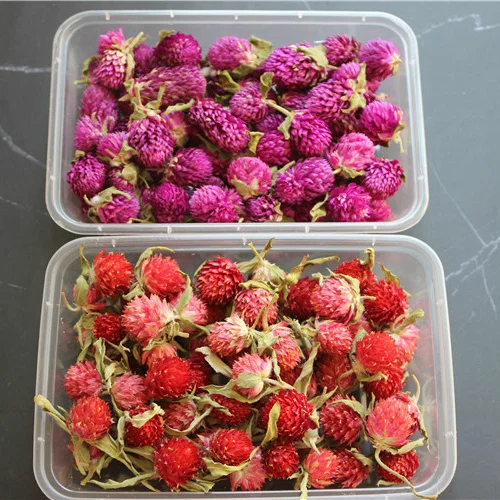 Сушеные цветы, шары, амарант, цветочный чай