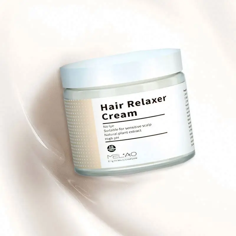 Styling Products Fluffy Moisturizing No-Lye Relaxer Relaxed Raw Hair Relaxers Cream With Protein And Dna Super