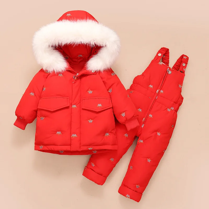 JiAmy Comfortable Lightweight Snowsuit Hoodie Ski Snowboard Toddler Winter Baby Clothes