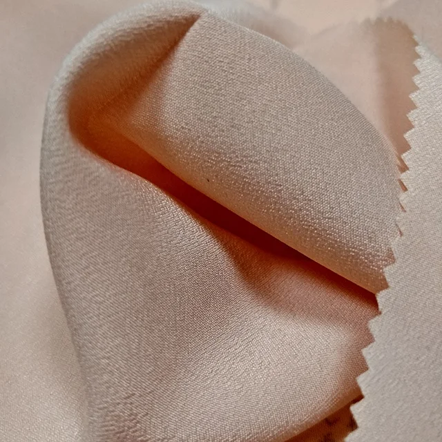 100% polyester silk satin crepe chiffon fabric
