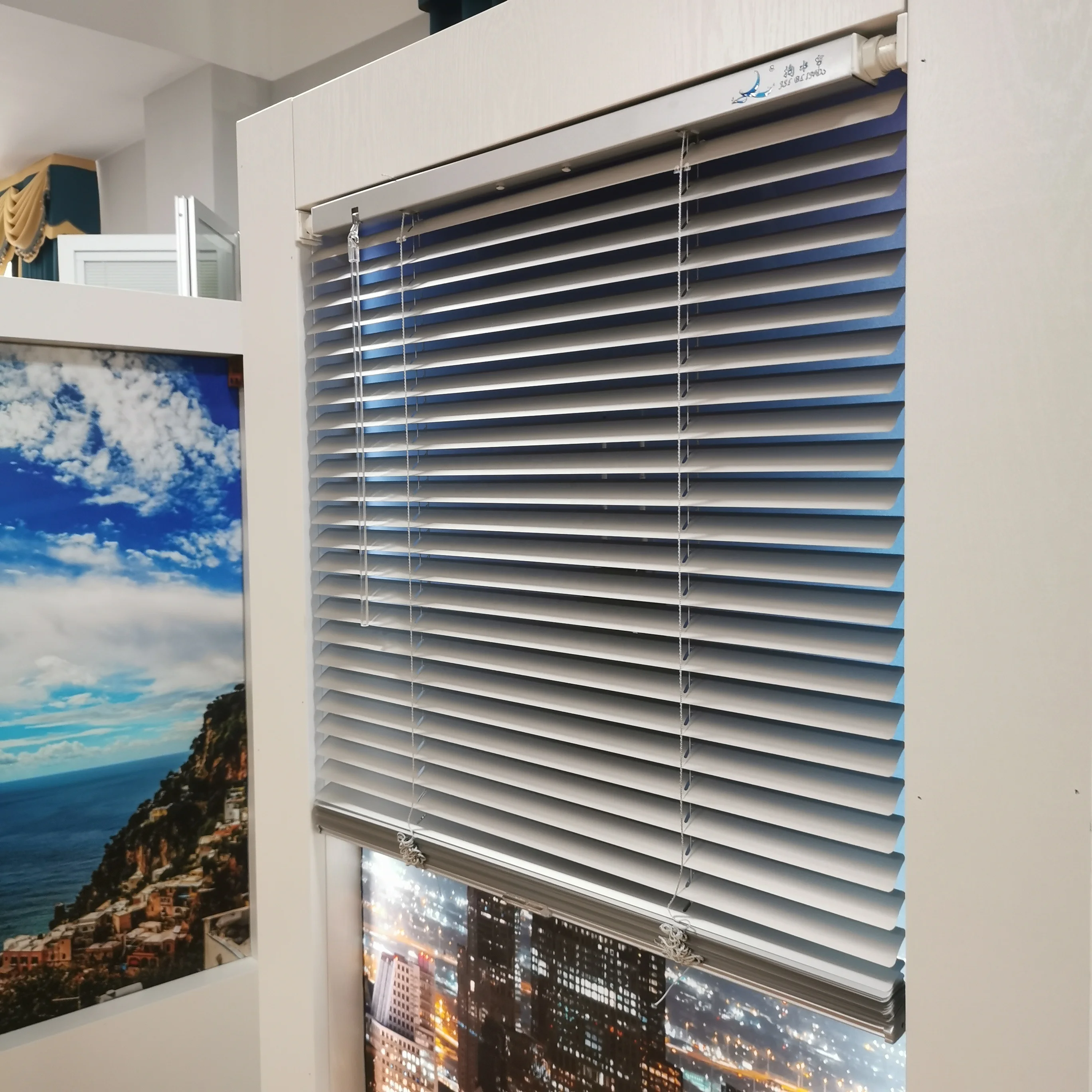 Punching-free Nail Free Aluminum Venetian Blinds Window Blinds Shades