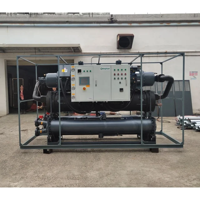 
280hp water cooled screw chiller for cooling industry 