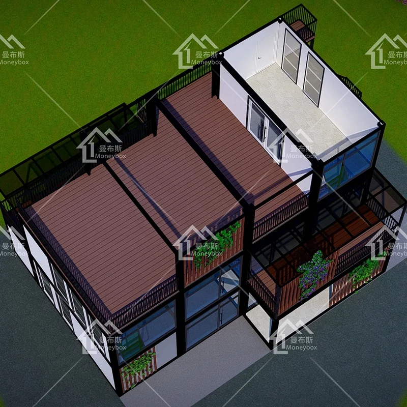 Prefabricated 20/40 ft modular container homes buildings, office container for sale