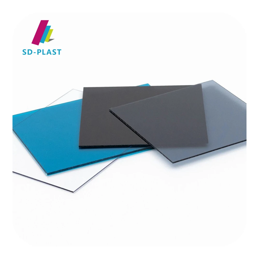 UV resistant polycarbonate plastic sheet 3mm-10mm solid polycarbonate sheet for ceiling