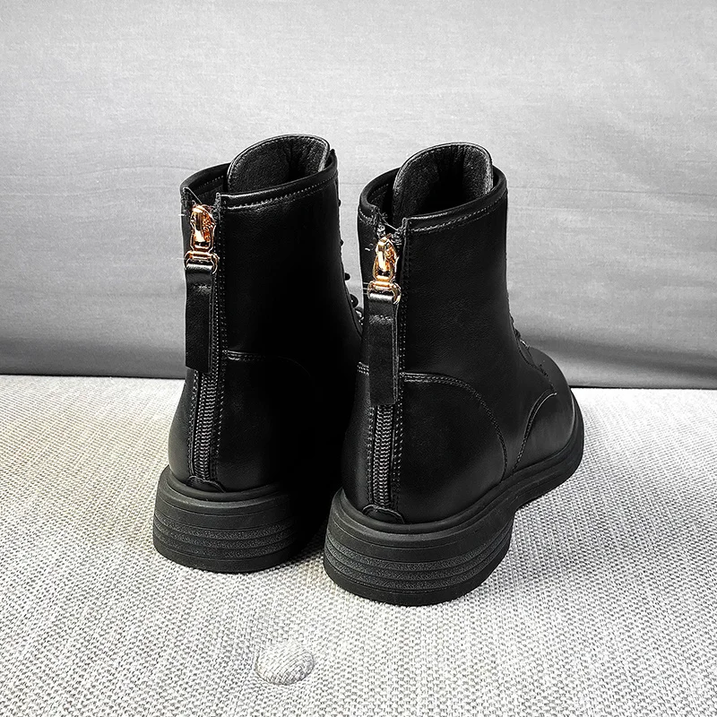 Hot Selling WOMEN Martin BOOTS  Flat Adult WOMEN BOOTS Warm  Winter  SHOES FOR WOMEN