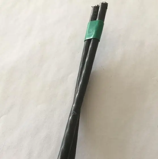 1 kV 1x16+16 Stranded Overhead ABC Cable Aluminum Conductor with XLPE & IEC Insulation Low Voltage Power Cable Heating MOQ 100m