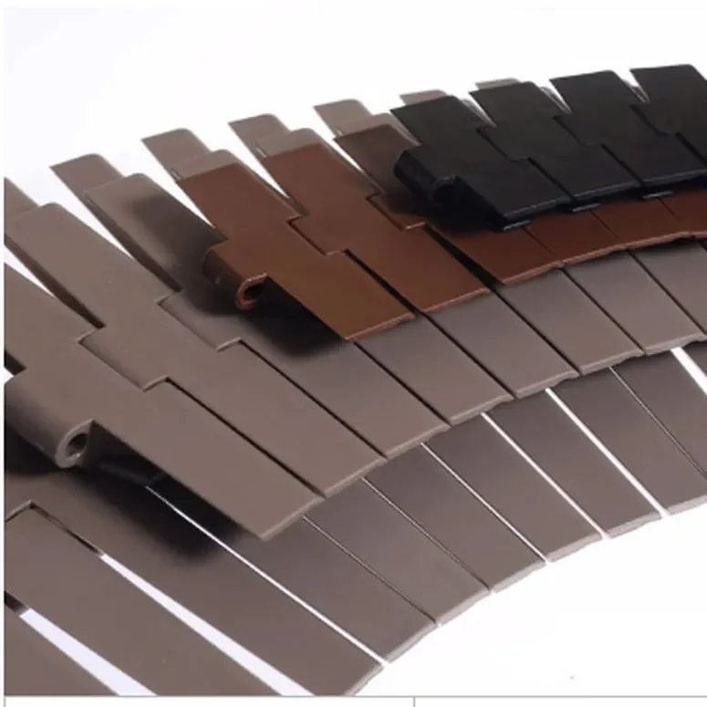 Factory supply 882TAB plastic side flexing heavy duty leaf chain for bottle conveyor with good price and high quality