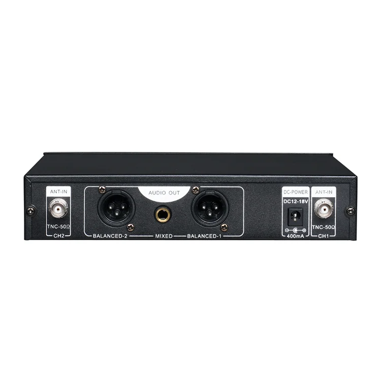 Перезаряжаемый беспроводной микрофон Panvotech с двумя Handhelds, профессиональное аудио, видео