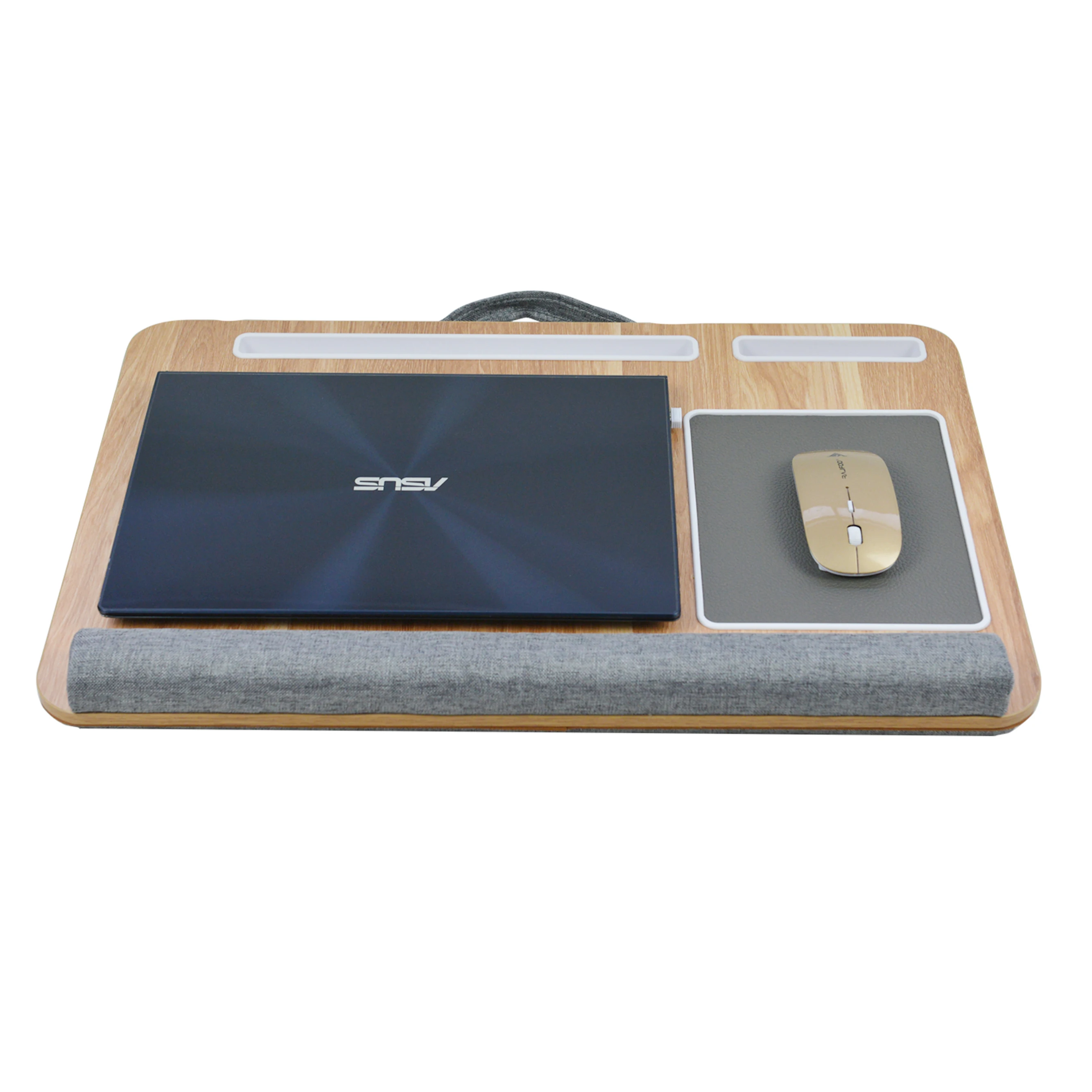 Knee Lap Desk for Couch Laptop Stand Lazy Cushion Laptop Desk With Mouse Pad