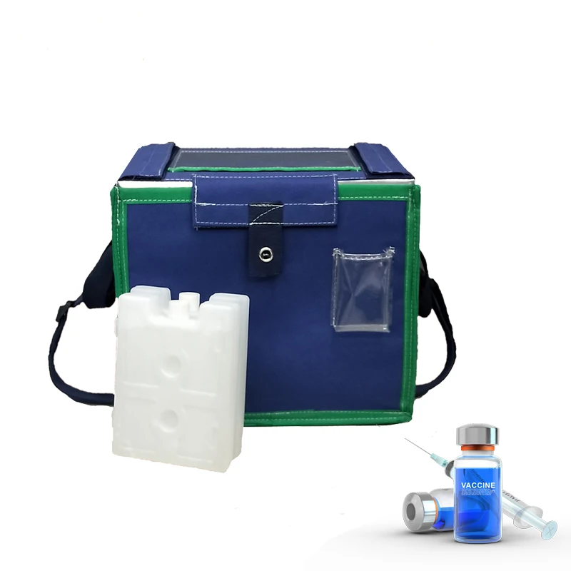 Customized Biological Specimen Transport box  Medicine storage Cooler Box medical cooler box Vaccine carrier with ice brick