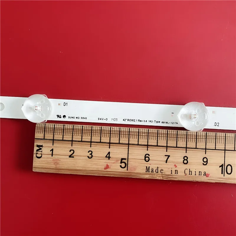 led light strip Original Backlight Ar ray LED Strip Bar  42LN540V 42LN613V 42LA620V for lcd panel led bar 6916Ltv backlight