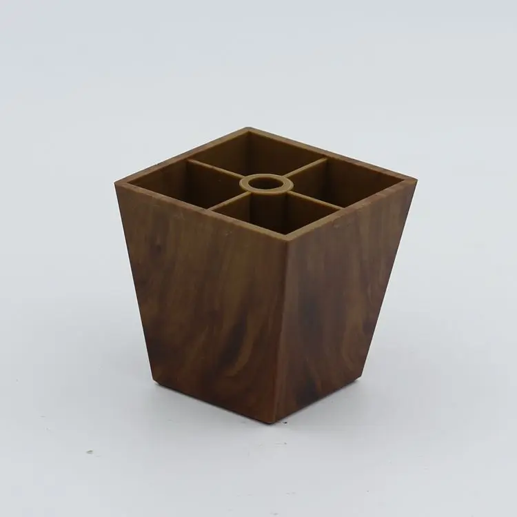 Высота 65 мм, лидер продаж, аксессуары для мебели с отделкой под дерево, черные ножки для мебели, дивана