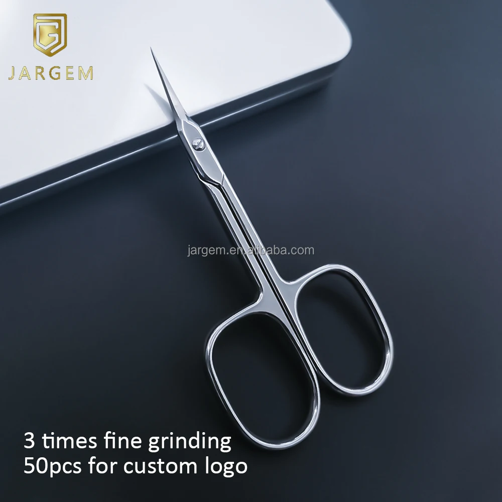 Professional Manufacturer Wholesale Curved Nail Cuticle Scissors Manicure Scissors