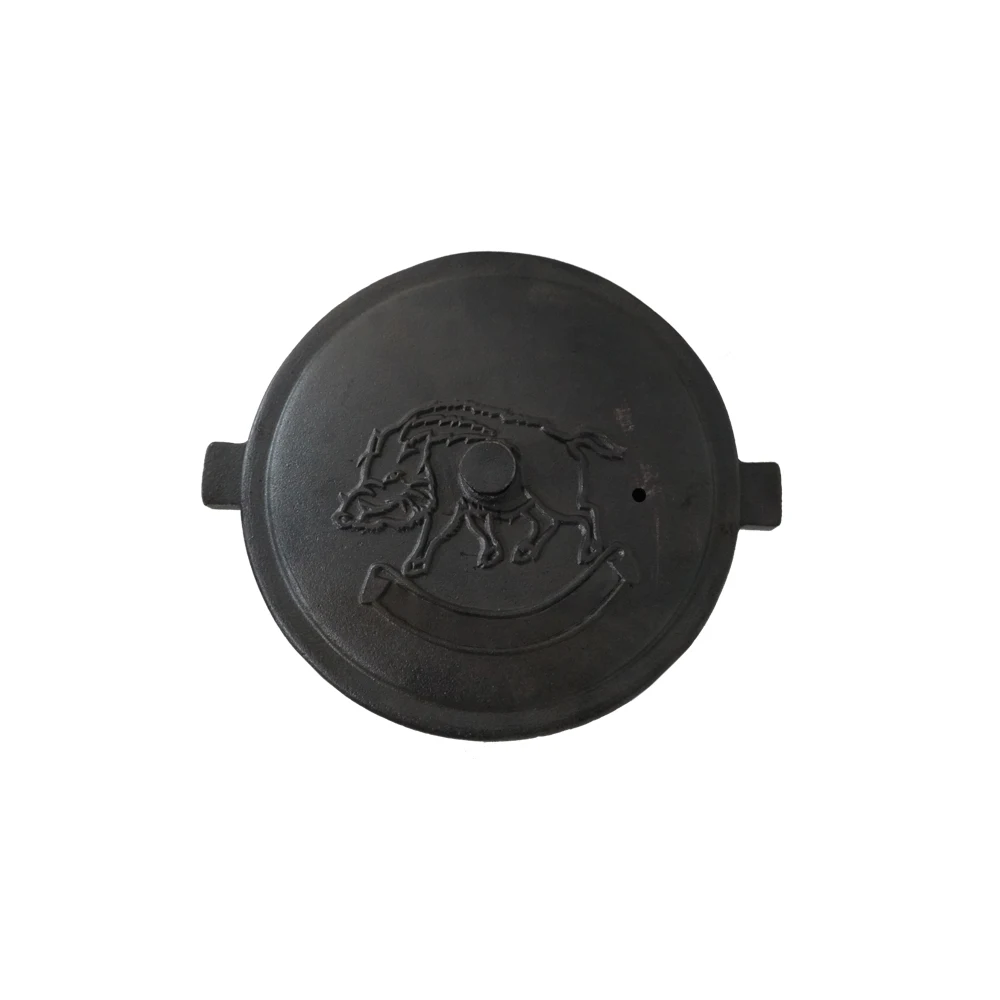 Cast Iron Poland Hunting Pot three legged camp pots cauldron Dutch Oven Kazan 10L Uzbek Plov Pilaf Cast Iron Cookware