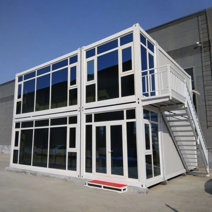 Luxury Prefabricated 40ft Container House Ready Made Economical Cheap Modular Portable Living Container Office With Bathroom