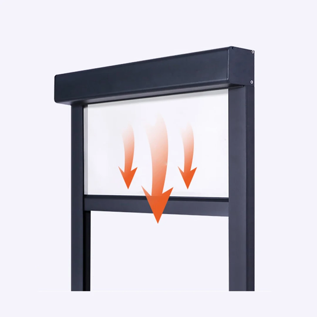 Stardeco Cheapest Factory Supplied Motorized Shutters outdoor curtains waterproof Zip Track Outdoor Roller Blinds