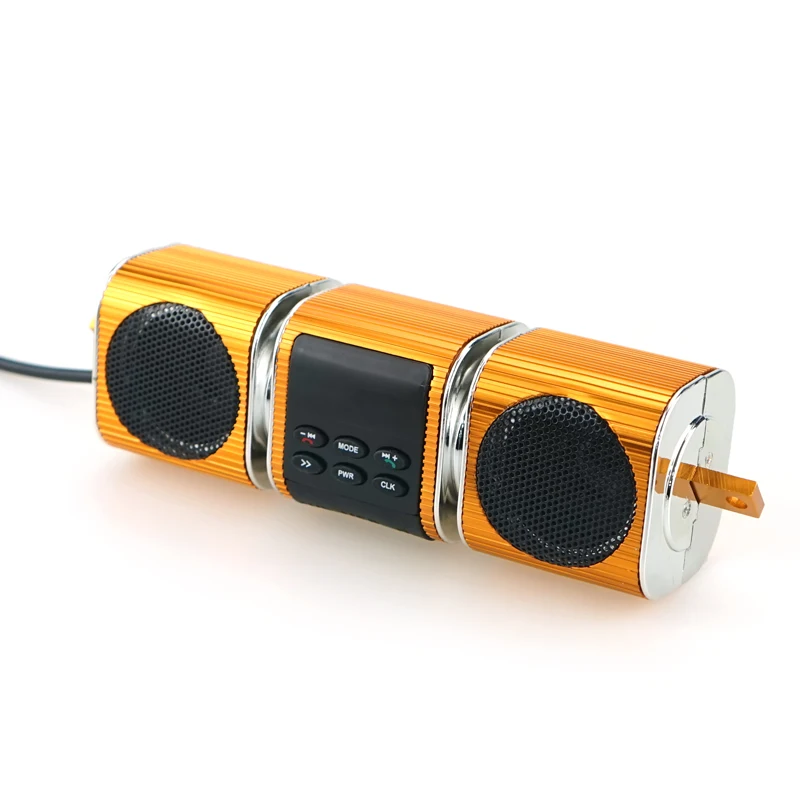 Motorcycle MP3 Radio Stereo Music Audio Player Motorcycle Handle Bar Bluetooth USB TF Card Loud Speakers