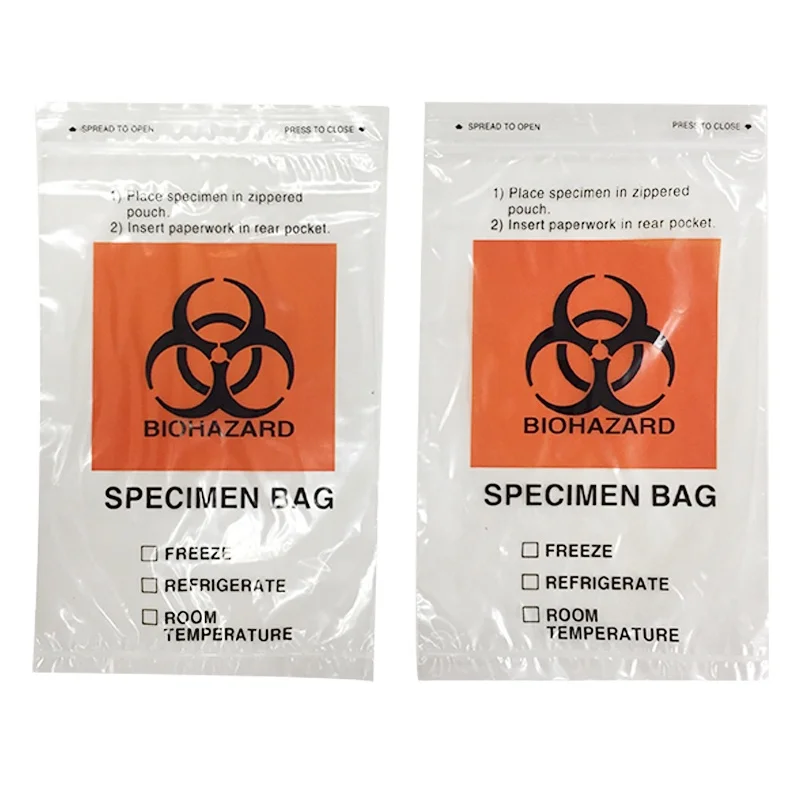 Disposable Autoclave Bag Disposable Autoclave Laboratory Biohazard Specimen Transport Collection Bag