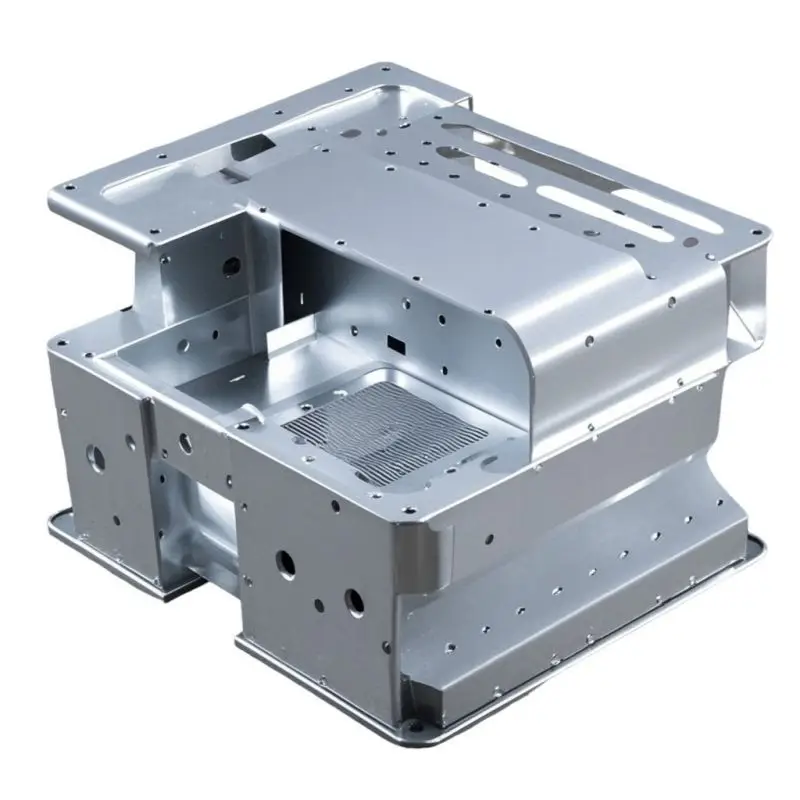 HYM Galvanized steel processing Metal stamping custom sheet metal fabrication Low-cost custom parts China Xiamen Manufacturer