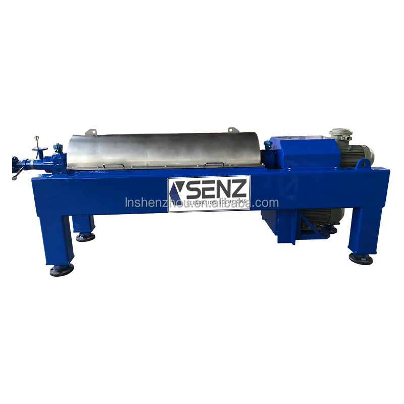 Best Selling Horizontal Screw Sedimentation Fruit Juice Clarification Decanter Centrifuge Separator