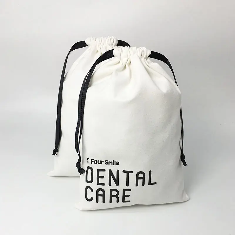 Wholesale Promotional Eco Friendly Dust Storage Custom Logo Printed Gift Soap Pouch Linen Candle Canvas Cotton Drawstring Bag