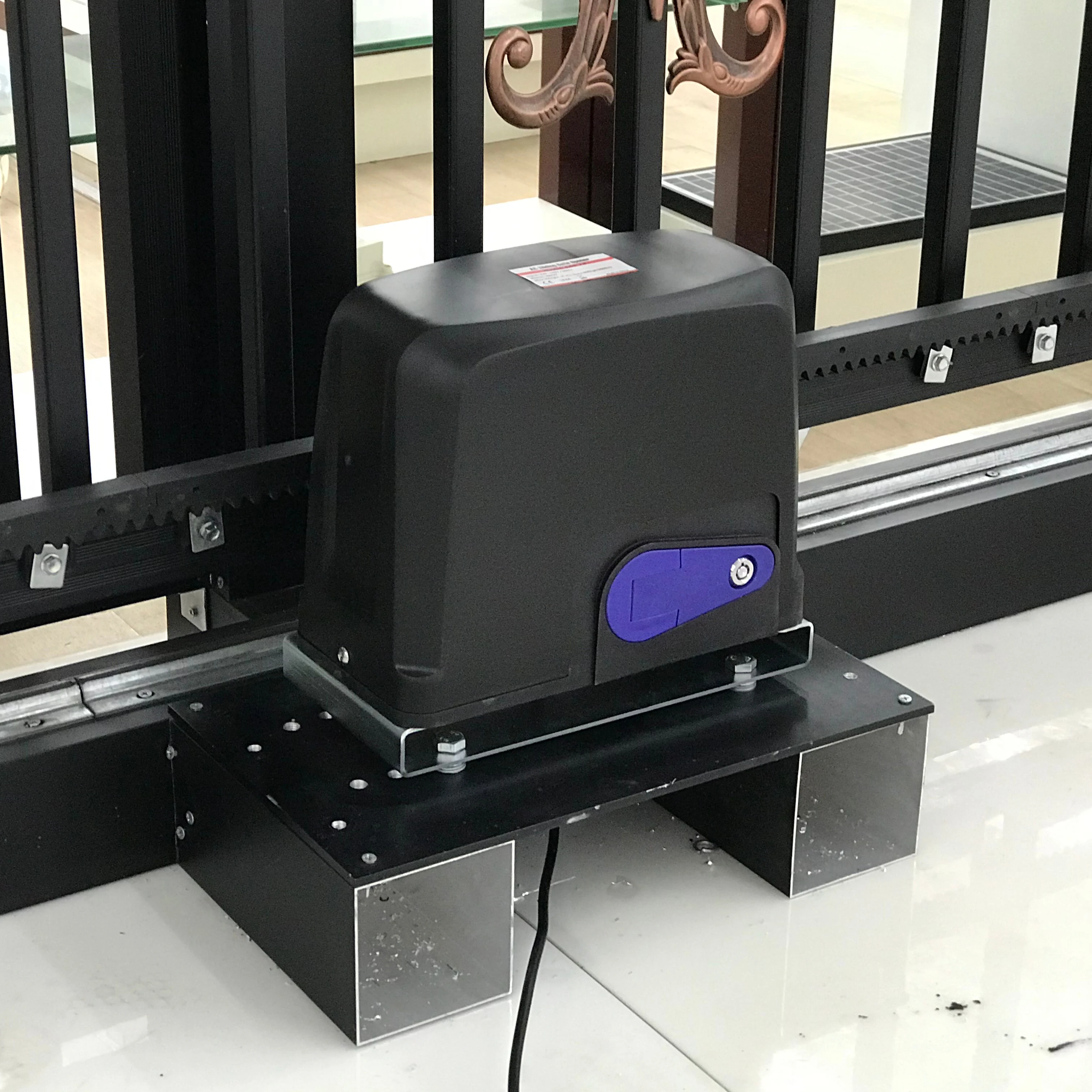 600KG AC 280W Motor Gate Opener Remote Control Automatic Sliding Gate Operator Home Automation Electric Sliding Gate Motor