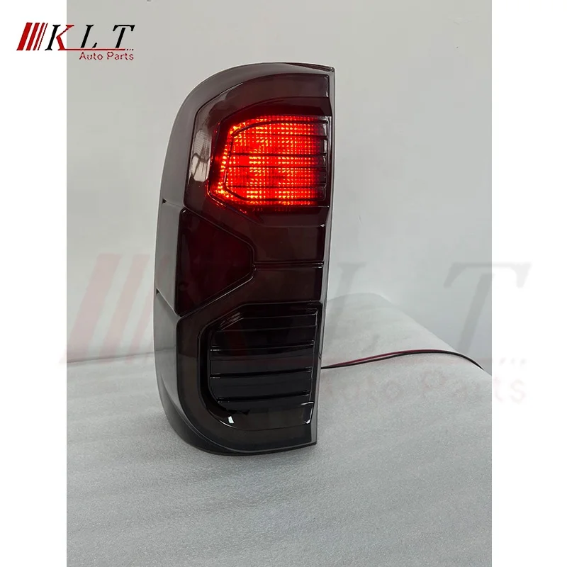KLT high quality LED tail light for 2004-2015 hilux Vigo smoke Led tail light rear stop light for toyota vigo car