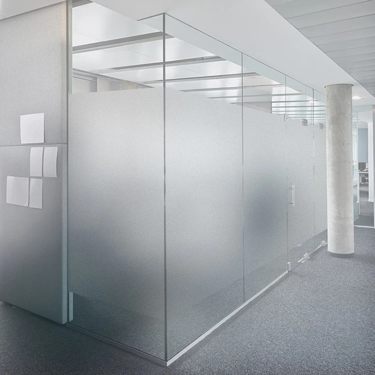 Hot Sale White Dot Gradient PET Holographic Film Waterproof Architectural Decorative Window Film Water Soluble Privacy Film