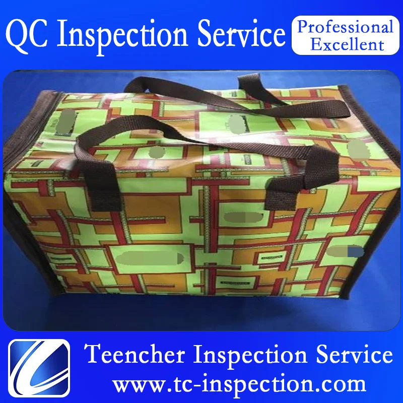 Inspection Service  in Fujian Tongxiang Pinghu Yiwu Jiaxing Yuhang for Gelato Carry Bag Quality Control