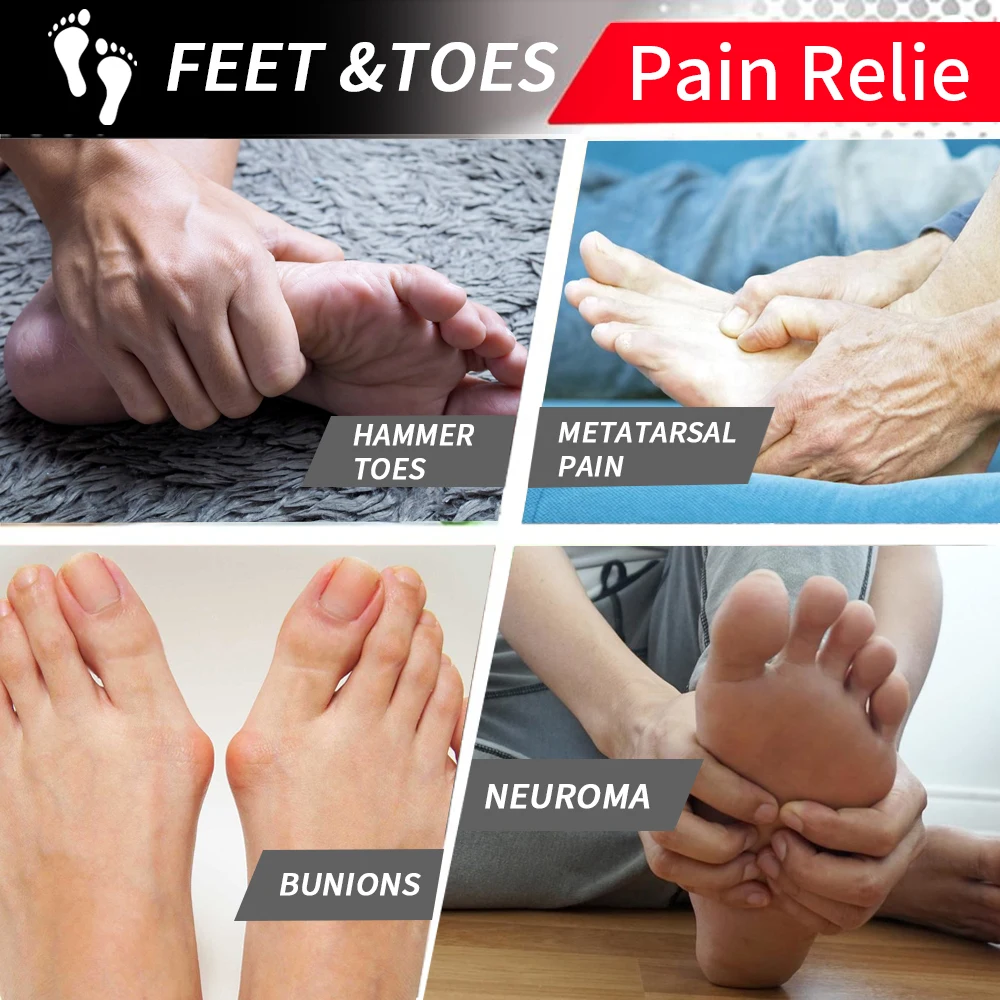 Free Sample Silicone orthopedic Toe Spacers Toe Separator silicone For Correct Toe Straighteners For Bunions and Hammertoes