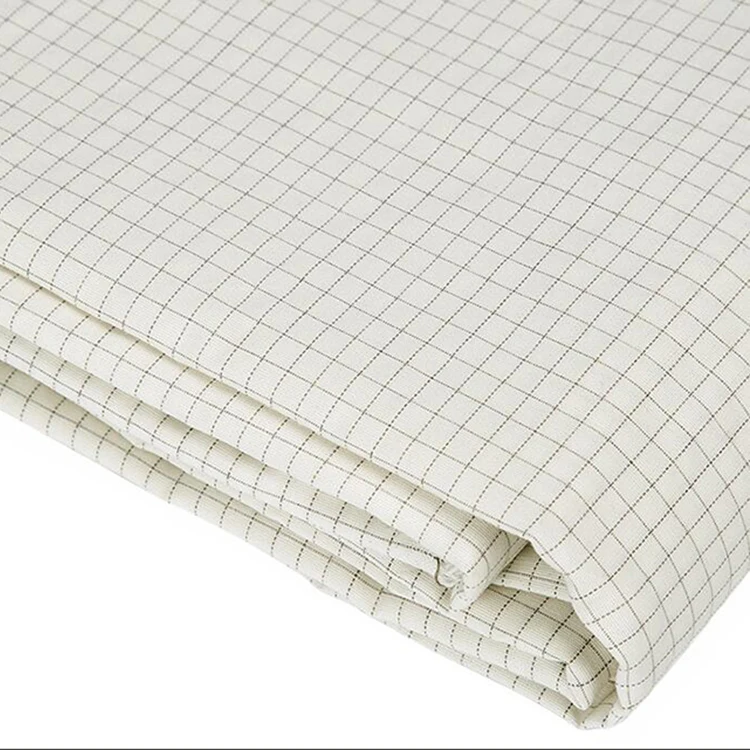 Conductive Silver Fiber Cotton Fabric For Earthing Grounded Flat Sheets