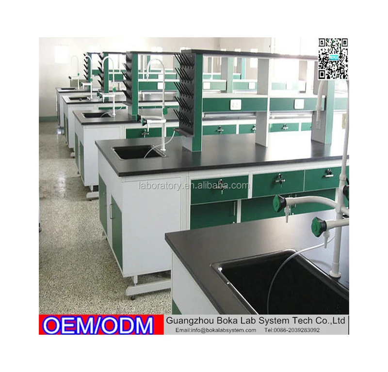 Cosmetics manufacturing lab equipment / laboratory furniture