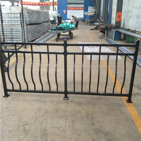 YT 002 WP brand  Wholesales of  Balcony curved steel railing /deck railing system