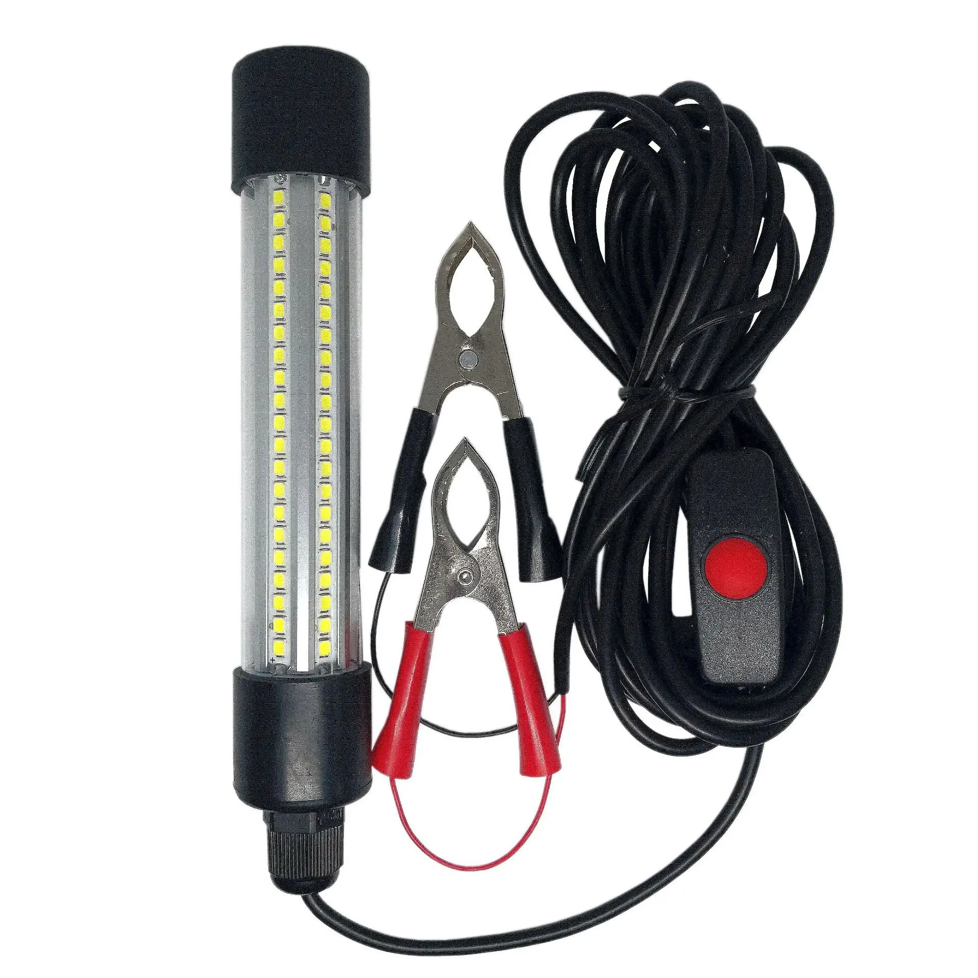 13w Underwater Fishing Led Light Leds 12-24v Night Fish Attracting With Clip Cable