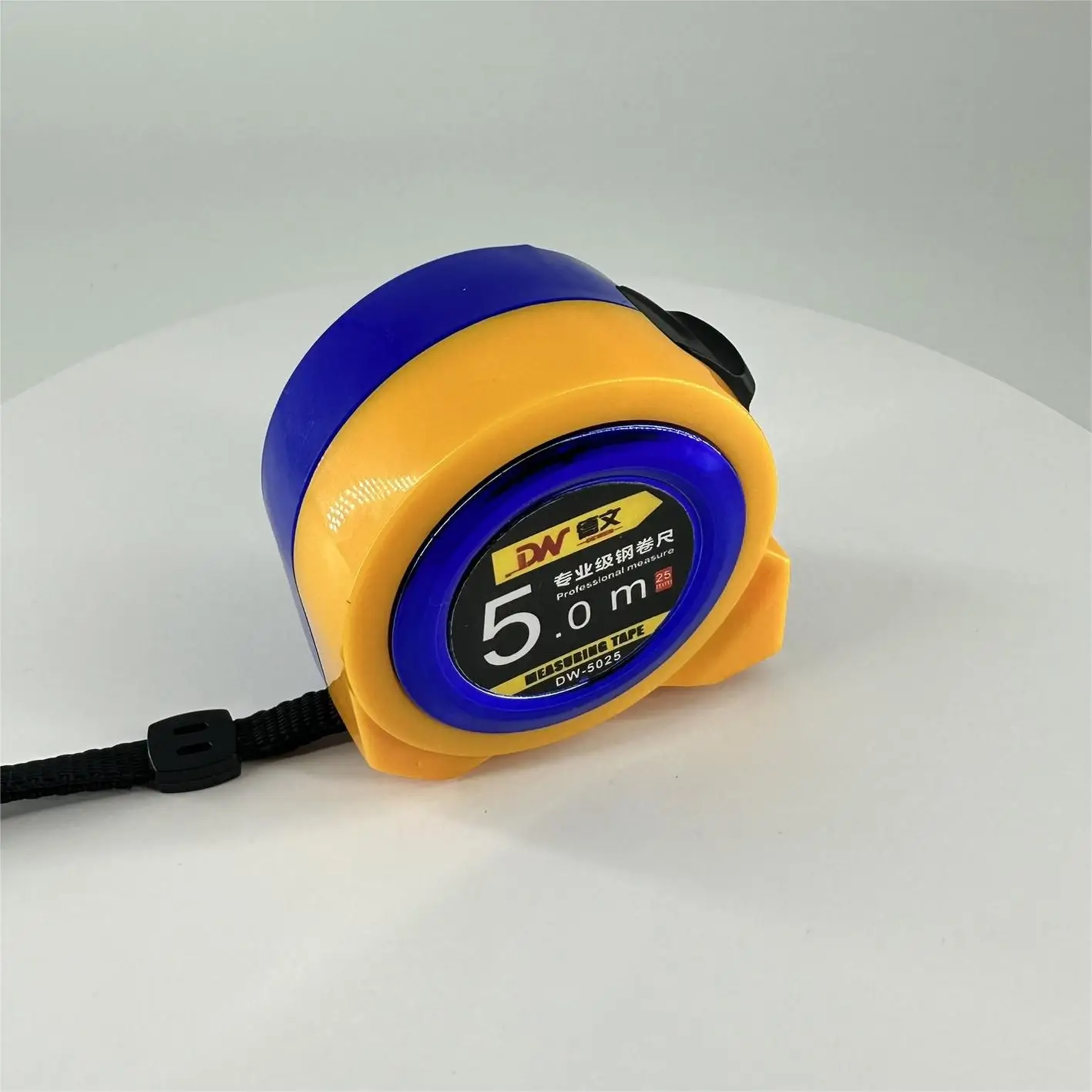 Dewen Rubber Coated 3m/5m/7.5m/10m Tape Measure Customizable Logo Measuring Tape for Measurement Made in China 5m Meters