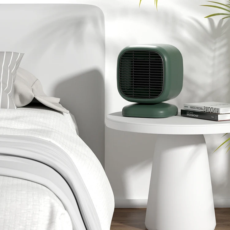 Portable Heater 800W PTC Ceramic Warm Small Electric Room Heater Air Heating Low Noise Mini Heater