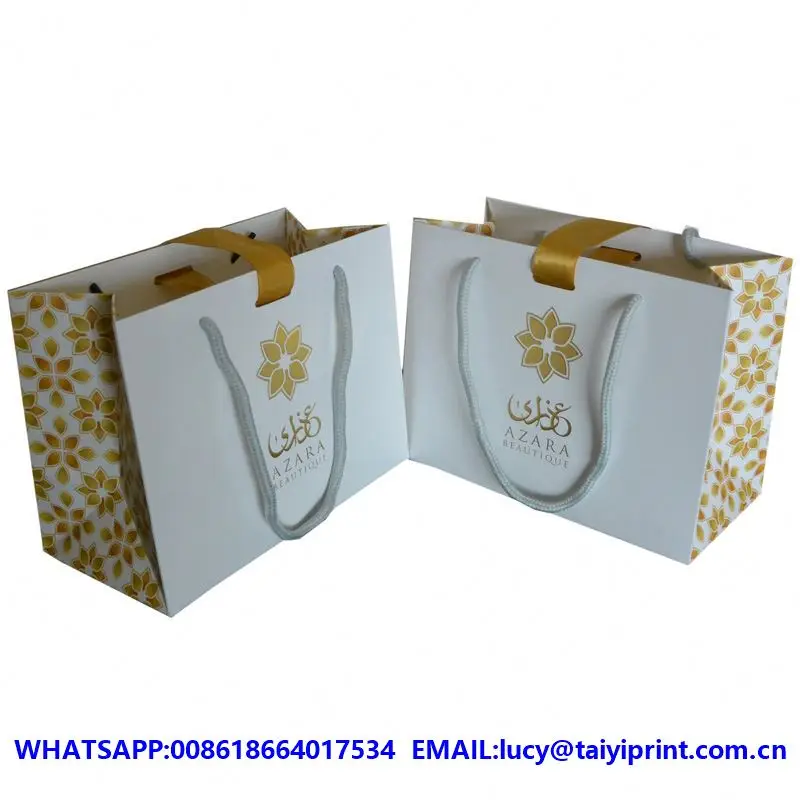 Customized printed wax paper bags