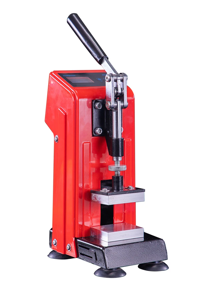 Direct Selling 5cm x 7cm Dual Heating Platens 0.5 Ton Manual High Pressure Heat Press Machine