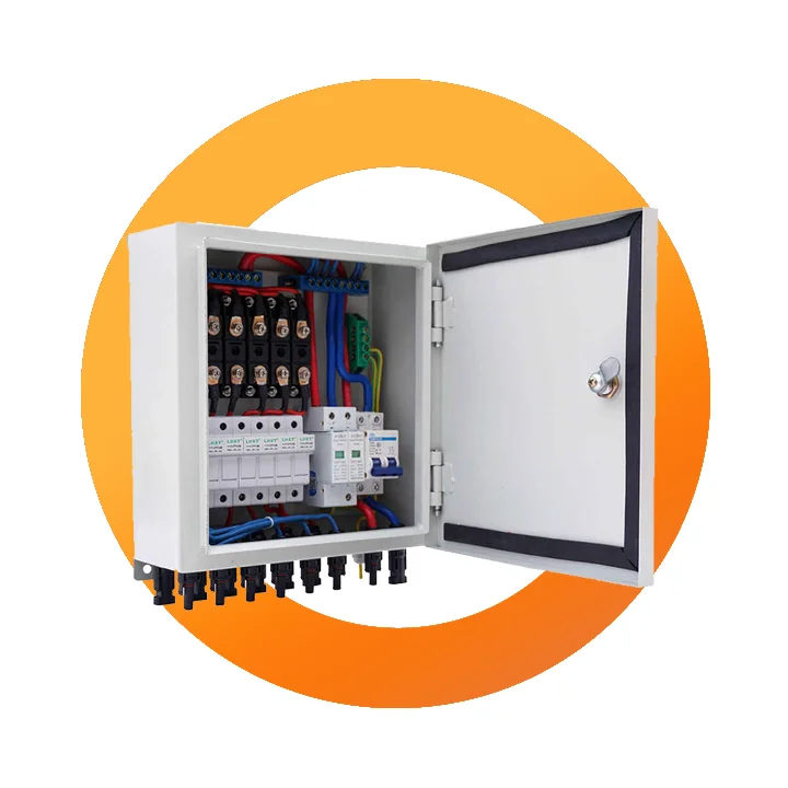 High quality Ip65 Solar Dc Pv Combiner Box 3 In 1 Out 3 Strings 500V 15A Combiner Box For Solar Panel