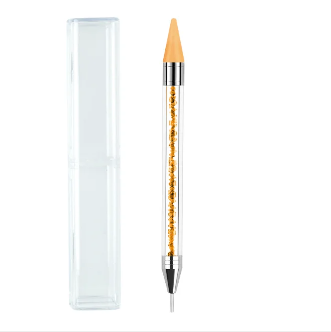 New Arrival Double-headed Acrylic Dot Nail Double Point Drill Crayon Nail Art Use Set Nail Art Pen