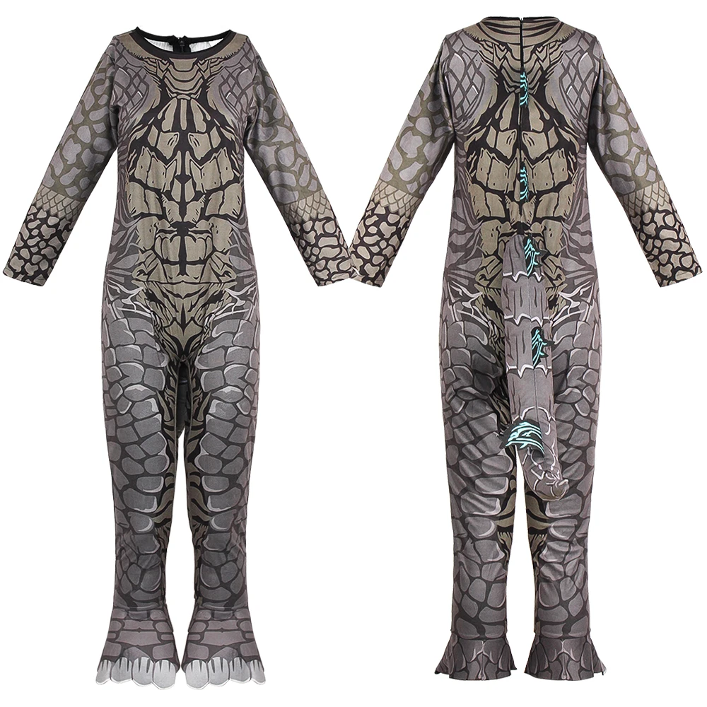 Cotton Blend Gozla Dinosaur Party Anime Clothing Cosplay Prop Costume Funny